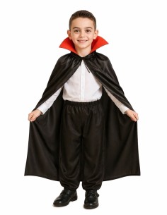 Mantello Vampiro 8/10 anni - di alta qualità, ideale per il carnevale, feste a tema ed eventi speciali.